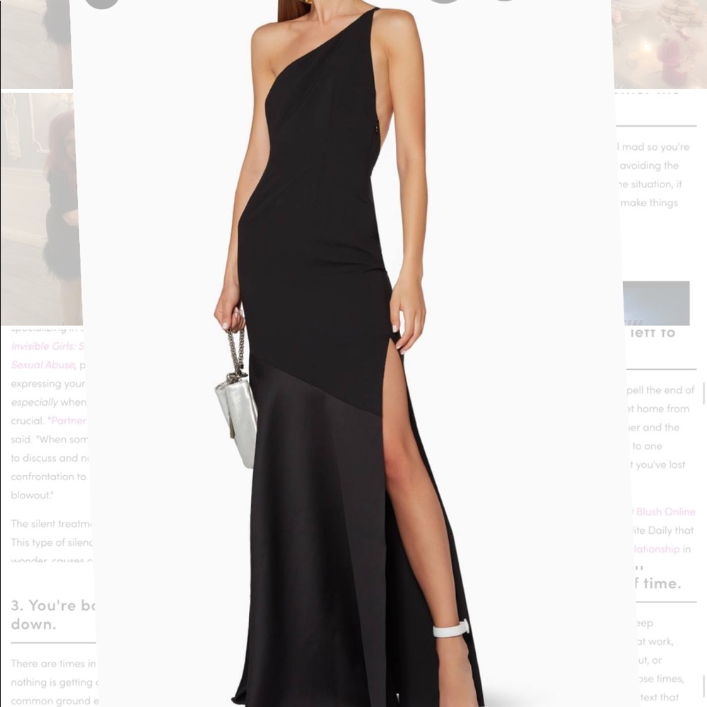 Solace London Violeta One Shoulder Maxi Dress!
